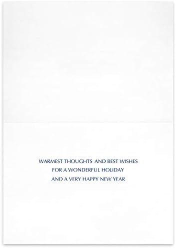 Ремек-дело Студиото најтопли желби 18-броеви во боксот за празници со коверти со фолија, закотвени за празниците, 5,6 x 7,8