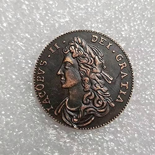 1685 Ирска Монети Меморијална Монета 1486коин Колекција Комеморативна Монета