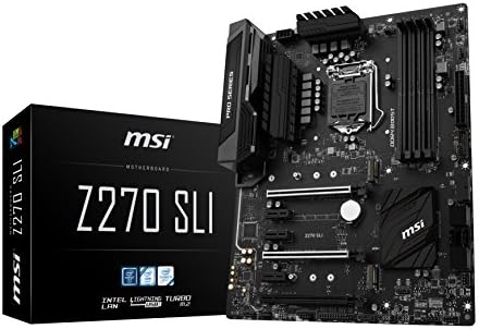 MSI PRO Series Intel Z270 DDR4 USB 3 Crossfire ATX Матична плоча