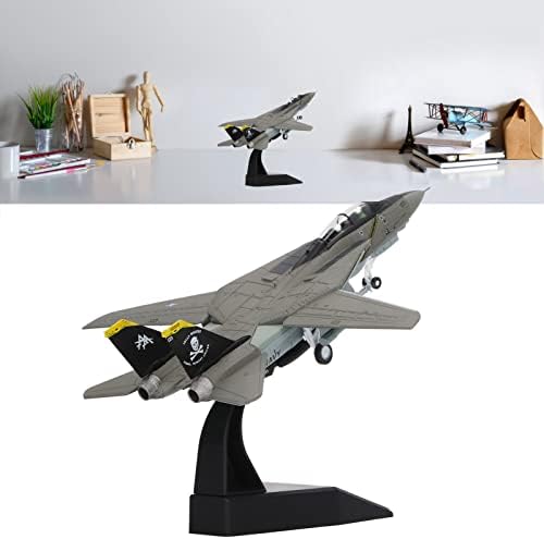 Модел на борбени авион, 1: 100 модел на авионски авион, метален борец воен модел, модел на симулација легура на авиони, чиста печатење врежани линии на борбени авиони м