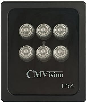 CMVision IRP6-940NM Невидливиот WideAngle 6pc со голема моќност LED IR Array Illuminator