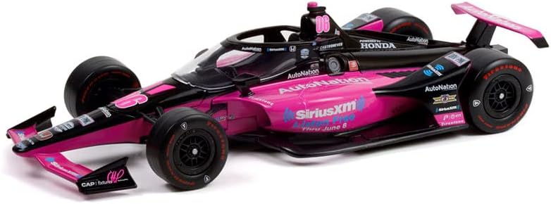Greenlight 11133 Helio Castroneves #06, Meyer Shank Racing / Autonation, SiriusXM / 2021 Indianapolis 500 Champion 1/18 Scale Indy 500