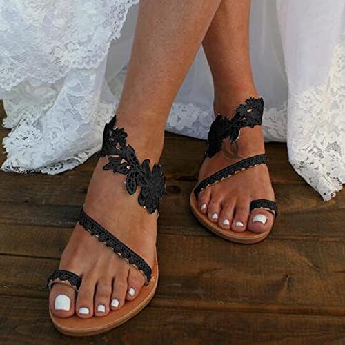 Женски римски сандали плажа чевли со вода Флип-апостол