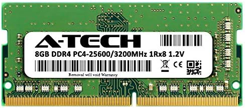 A-Tech 8 GB меморија RAM меморија за Dell Inspiron 15 3000 3501-DDR4 3200MHz PC4-25600 Non ECC SO-DIMM 1RX8 1.2V-модул за надградба на единечен лаптоп и тетратка