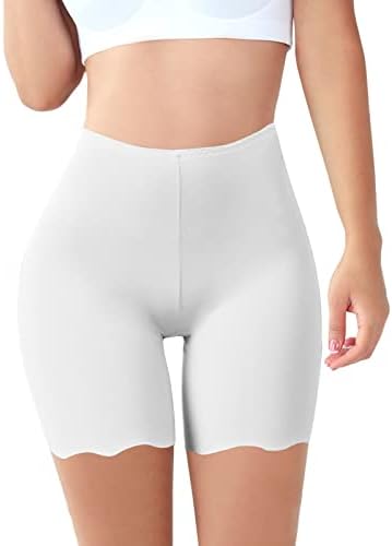 Наредени хеланки поставени летни тенки ледени свила анти -светло панталони брановиле три точки хеланки удобни женски дебели