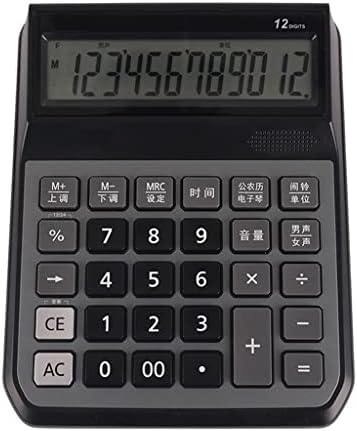 LDCHNH Голем калкулатор Глас Големо копче Мултифункционално канцелариско деловно финансирање компјутер