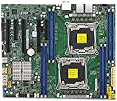 Supermicro Dual LGA2011, Intel C612, DDR4, SATA3 & USB3.0, A & 2GBE, ATX Server Motherboard X10Dal-I-O