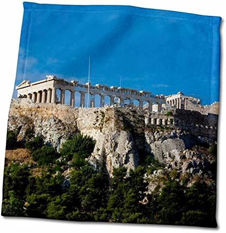 3drose Централна Грција, Атина, Акрополис, покачен поглед, утро - крпи