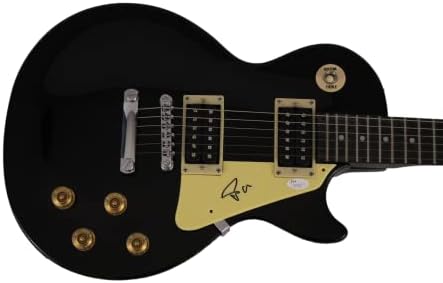 Треј Анастасио потпиша автограм со целосна големина Гибсон епифон Лес Пол Електрична гитара многу ретка w/ James Spence JSA автентикација
