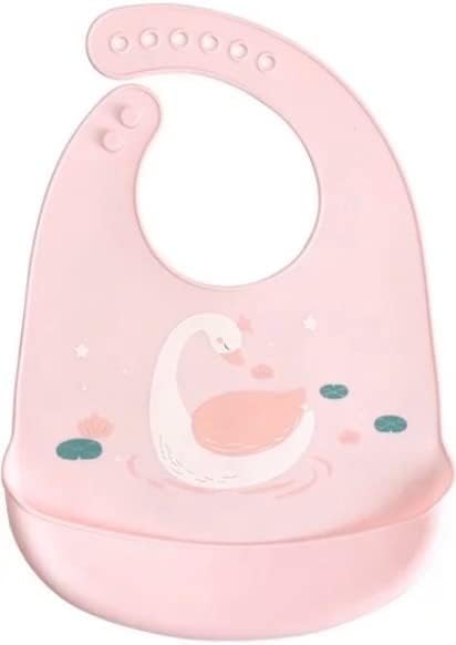 Бебе силиконски биб прилагодлива големина лесна за чистење и лесна за бришење на силиконски бебешки битки