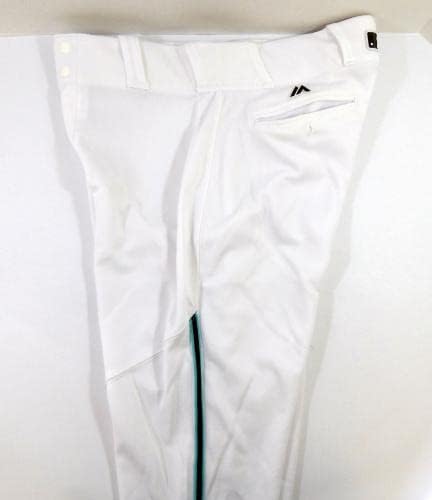 година Аризона Дијамандбакс Патрик Корбин 46 Игра користеше бели панталони 35-40-36 417-Игра користена MLB панталони
