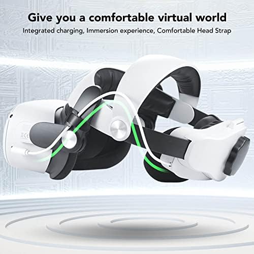 Лента за глава за потрага 2, додатоци за замена на главата за удобност, батерија од 5300mAh и одвојлива лента за глава за VR за потрага