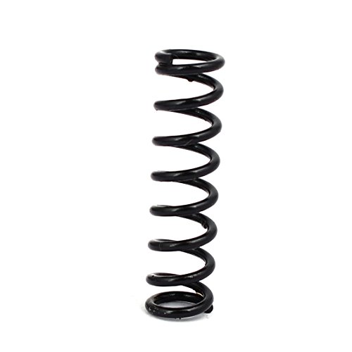 Uxcell Compression Spring - 1,2 mm жица DIA, 8mm OD, 35мм бесплатна должина на пролетна челична продолжение, црна, 10 парчиња