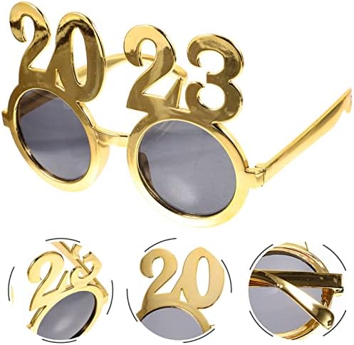 Абоофан Среќна Нова Година за очила 2023 Очила за очила 2023 Број очила Новогодишни очила за забава