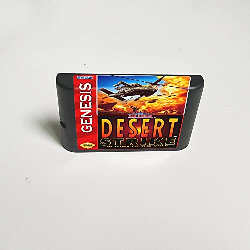 Штрајк на пустината Lksya - 16 битна картичка за игри за MD за Sega Megadrive Genesis Video Game Console Castridge кертриџ