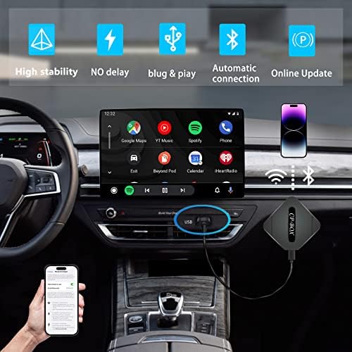 Безжичен Андроид Автоматски Адаптер Андроид Авто Мини Безжичен Автомобил Адаптер За Андроид &засилувач; ОЕМ Жичен Cars Автомобили