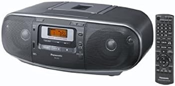 Panasonic RX-D55GU Boombox Пренослив Стерео AM/FM Радио, MP3 CD, Магнетофон Со USB &засилувач; Музичка Порта Звук со 2way 4-Звучник,