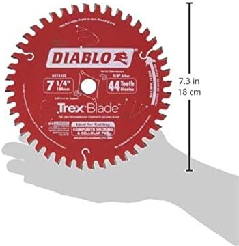 Фројд D07444CD Trex Composite Decking Circular Saw Blade идеален