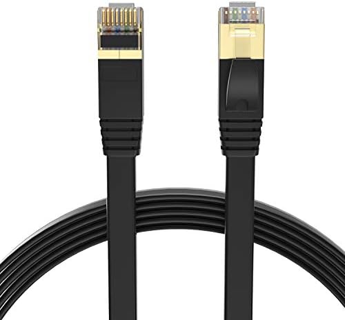 SHD Flat CAT7 Ethernet кабел за мрежен кабел FTP/STP LAN Кабел компјутерска лепенка-6 нозе-6 нозе
