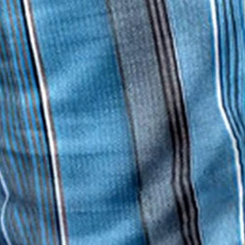 Машка печатена тенок фит голф кошула модна лапска кратка ракав, лесен лесен гроздобер врвови