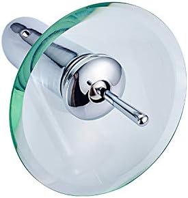 Бања единечна лост стаклена миксер за водопади Допрена со единечна рачка месинг бања водопад во водопадот мијалник за мијалник од санитарна опрема