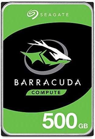 Seagate Баракуда 500gb Внатрешен Хард Диск HDD - 3,5 Инчен SATA 6 Gb/s 7200 ВРТЕЖИ ВО МИНУТА 32mb Кеш За Компјутерски ДЕСКТОП КОМПЈУТЕР