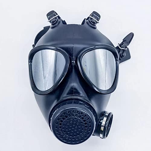 Маска за респиратор на маска Кинг гас ЦБРН маска за лице воено одделение/тактичка/итна претпријатие/бок топка/сликарство/Ноќта на вештерките/една големина одговар