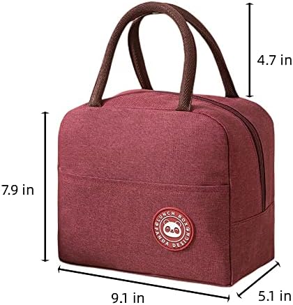 XCZBX Торба За ручек За Повеќекратна Употреба со функција за зачувување и изолација, погодна за работа/училиште/пикник/патни торби за ручек
