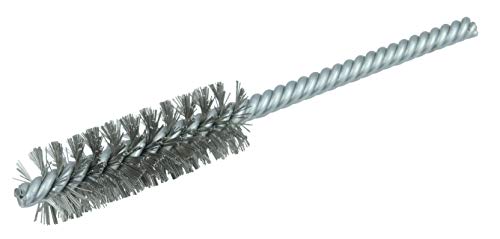 Вајлер 21109 0,008 Големина на жицата, дијаметар од 5/8, должина од 5 , челични влакната, четка за двојно стебло двојно спирално напојување,