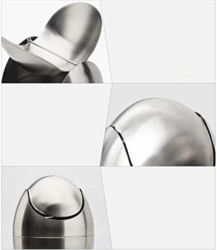 Jydqm нордиски стил не'рѓосувачки челик во облик на јајце во форма на јајце конзерва за домашна соба креативна мини работна површина