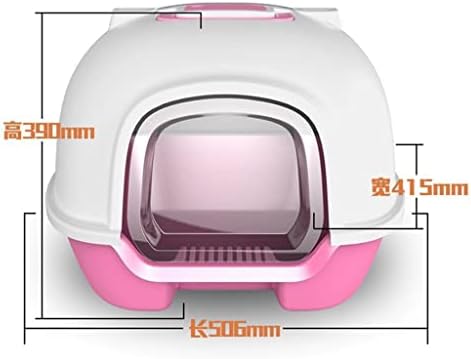 Дхдм Пренослива Кутија За Отпадоци За Мачки Целосно Затворена Задна Флип Мачка Тоалет Прскање Дезодоранс Сад За Миленичиња Песок