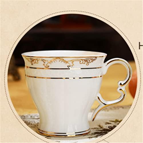 TJLSS Nordic Golden со послужавник Англиски вода постави чај постави вода чаша кафе тенџере чајнички кујнски материјали