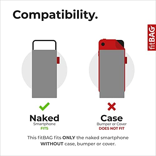 Fitbag го победи кафеавиот сопствен прилагоден ракав за Samsung Galaxy S21 Fe 5G | Направено во Германија | Фино покритие на торбичката за кожа на Nappa со обвивка за микрофибер за ч