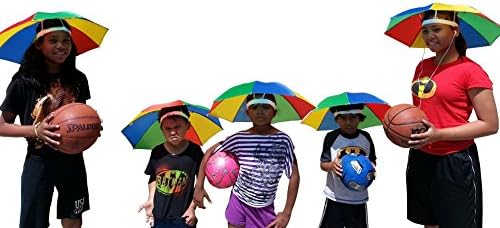 Луда количка (ТМ сенка за да ја заштити главата за риболов за голф за голф на плажа за возрасни и деца со чадор за чадори