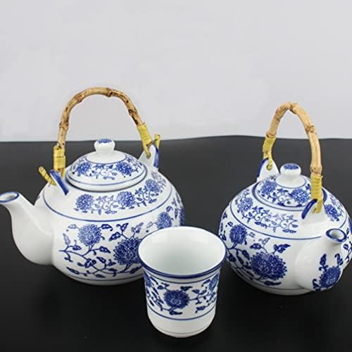 Хемотон канцеларија декор лабава лисја чај цедалка порцелан мини чајник јапонски керамички чај сад чај котел чајници кафе садови
