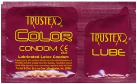 Burstex Colors Condom пакет со луб и сребрен џеб кутија, разновиден обоен латекс кондом-24 броење