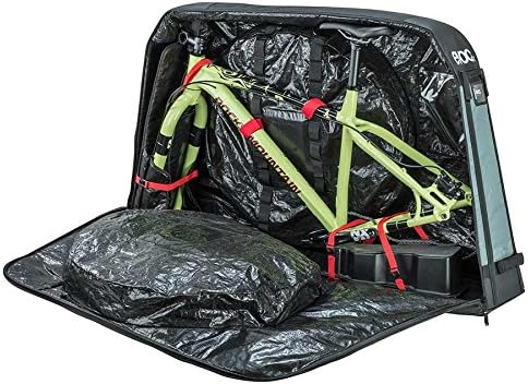 Торба за патување со велосипед ЕВОК XL - случај за патување со велосипеди за велосипеди со масти и плус велосипеди авион, воз