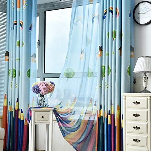 Завесата аутекен Ја Блокира Сончевата Светлина Светлосна Боја Дневна Соба За Детска Спална Соба