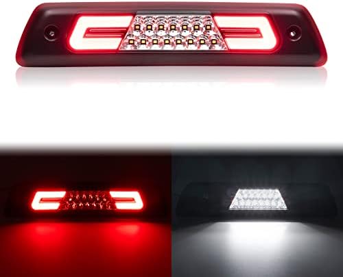 SHINEFIT LED 3-То Светло За Сопирачките Компатибилно со F150 2009-2014, Црвено Куќиште Задно Трето Светло За Сопирање Висока Монтажа
