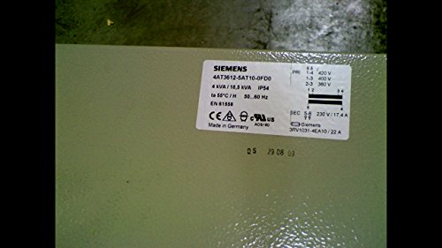 Siemens 4AT3612-5AT10-0FD0, еднофазен трансформатор 4AT3612-5AT10-0FD0