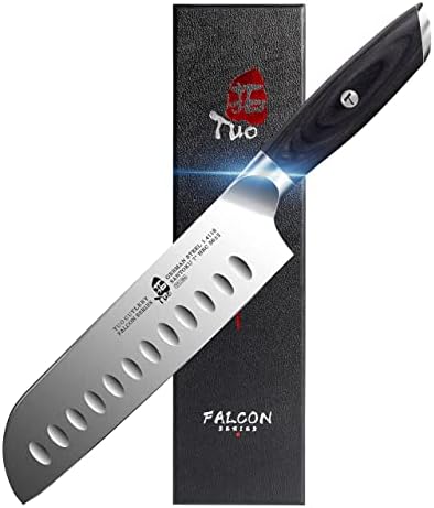 ТУО 10 инчен Готвач нож &засилувач; 8.5 инчен Kiritsuke нож &засилувач; 7 инчен Сантоку Нож, Зеленчук Месо Кујна Готвење Нож-германски
