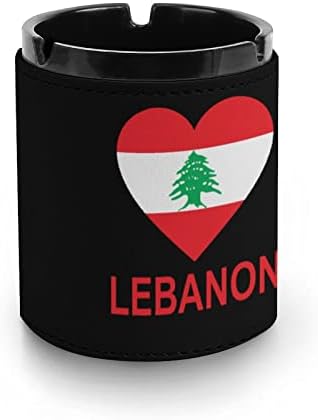 Love Lebanon кожа од пепел модерни фиоки за пепел за украси за домашни канцеларии