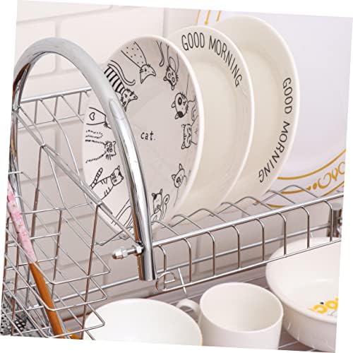 Zerodeko 1 Поставете садови за сушење на садови 2 Ниво за сушење на сад за сушење мијалник за сушење сад за сад за складирање на садови