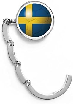 Шведска национална знаме Фудбалска фудбалска маса кука декоративна затворачка продолжена закачалка за преклопување