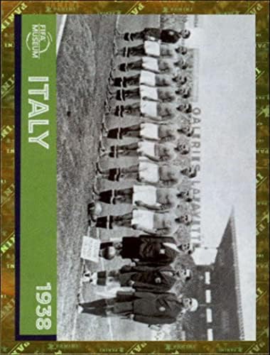 2022 година на налепница Катар на Светскиот куп во Панини FWC20 Италија 1938 година ФИФА музеј фолија мини налепница картичка за тргување