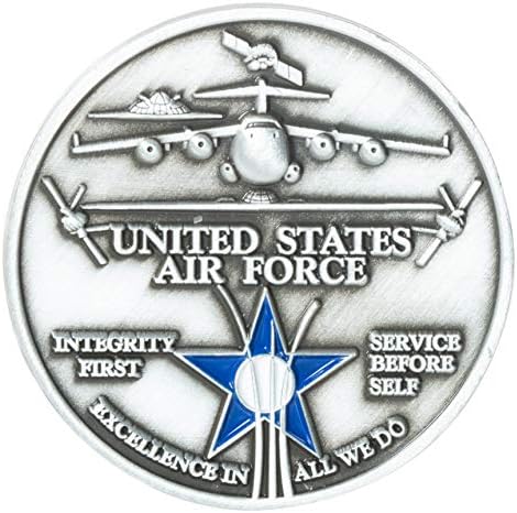 Воздухопловни воздухопловни воздушни сили на САД УСАФ Лејкленд Воздухопловна база АФБ порта кон монетата за предизвици на воздухопловните сили