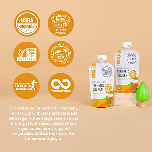 Serenity Kids Boose Bone Pure Pure направено со органски зеленчуци | Сертифицирана награда за чиста етикета Проектот за чистота