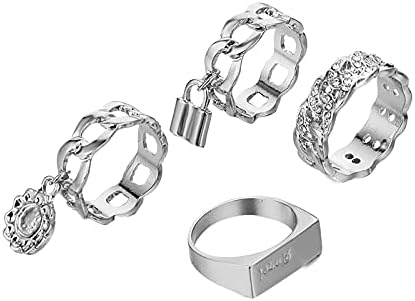 2023 Нов дијамантски облик на заклучување во облик на креативен прстен во форма на цвет во форма на цвеќиња, персонализиран прстен