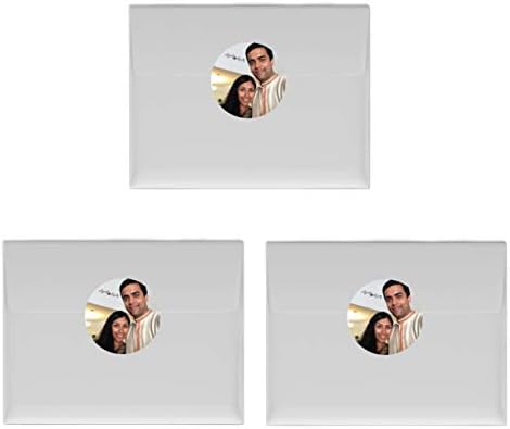 Андаз Прес Фото Персонализирана етикети за капки со чоколади, одговара на бакнежи, свадба г.