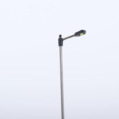 10 парчиња HO Scale Model Model Street Lights Table Accessory - 1: 200